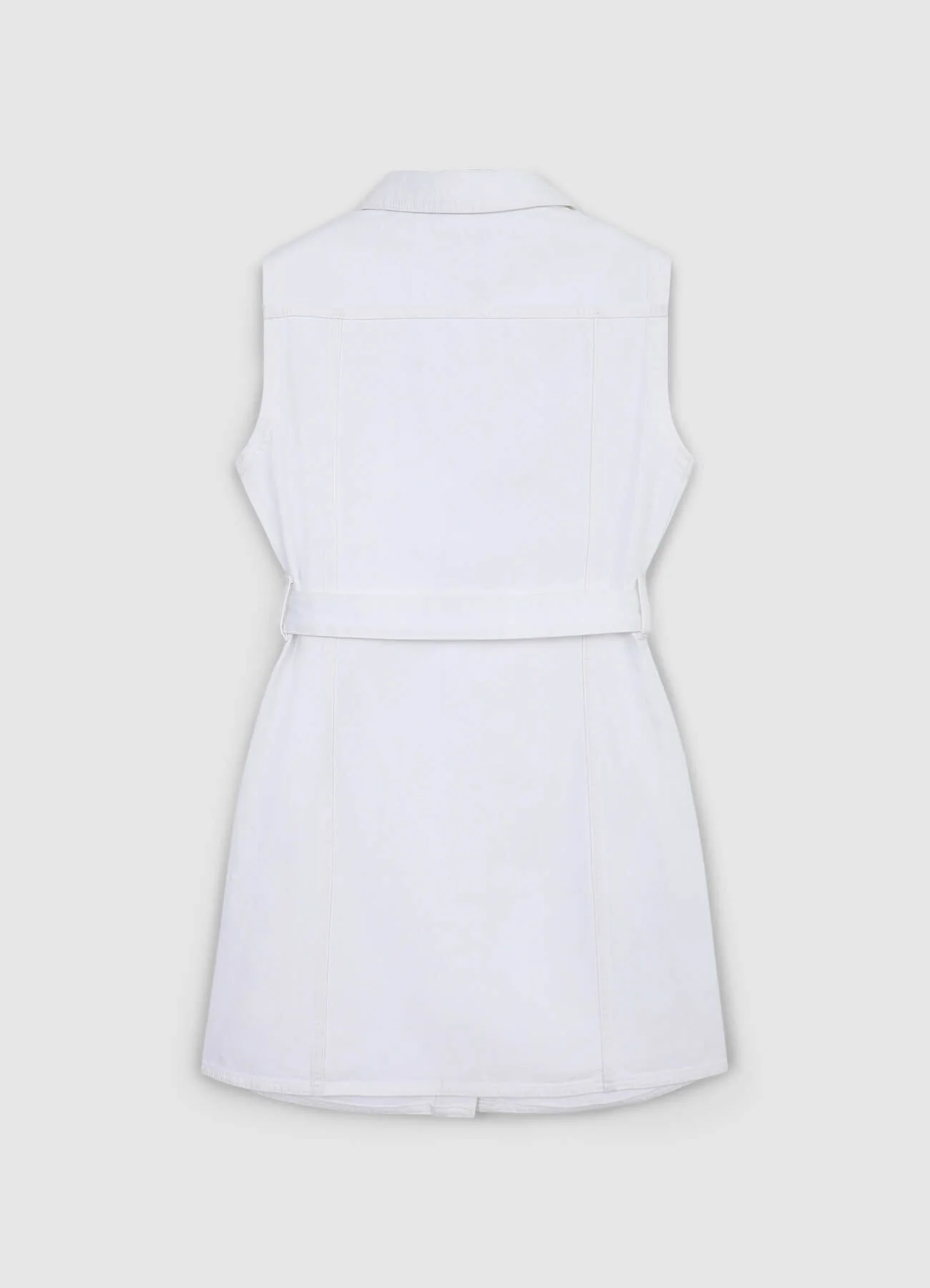Vestito denim smanicato - Image 6