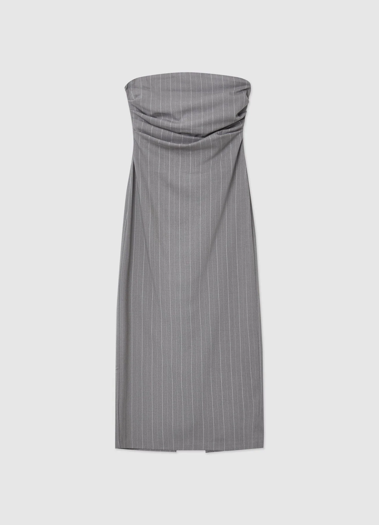 Vestito fascia fantasia gessata - Image 6