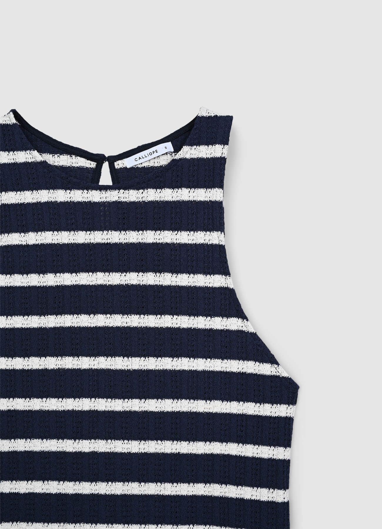 Vestito in maglia a righe - Image 4