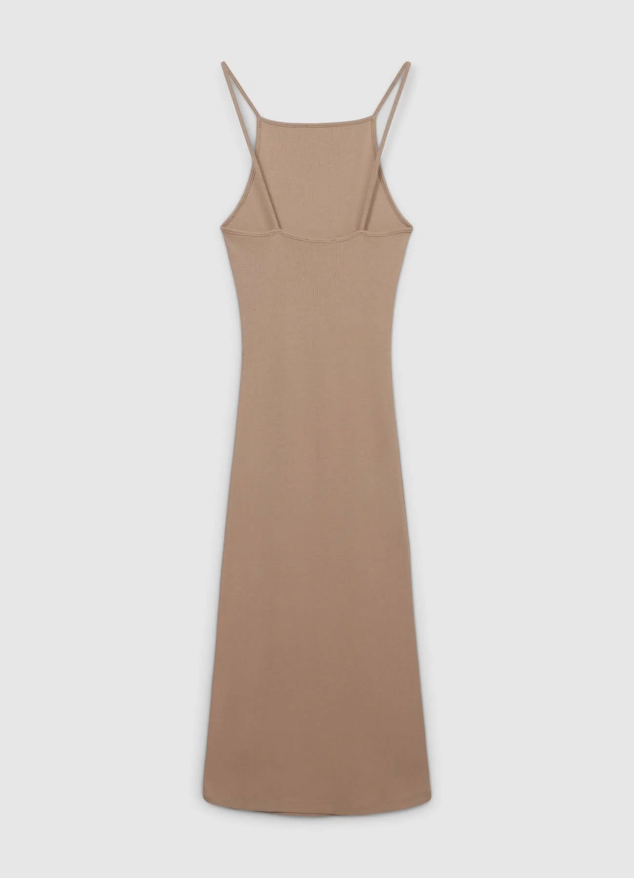 Vestito lungo a costina - Image 4