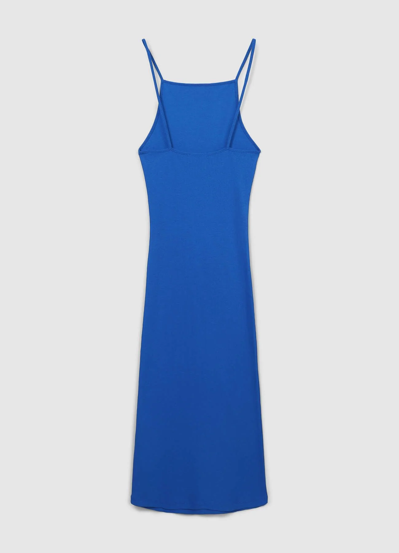 Vestito lungo a costina - Image 4