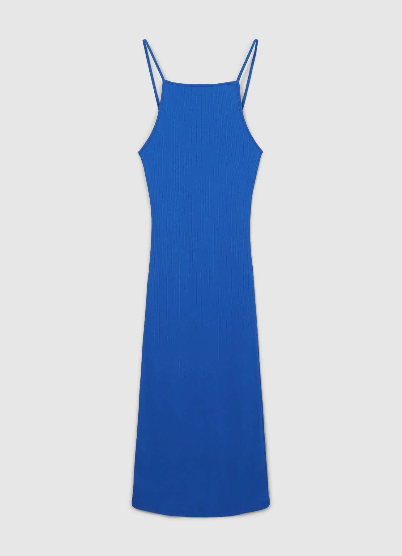 Vestito lungo a costina - Image 5