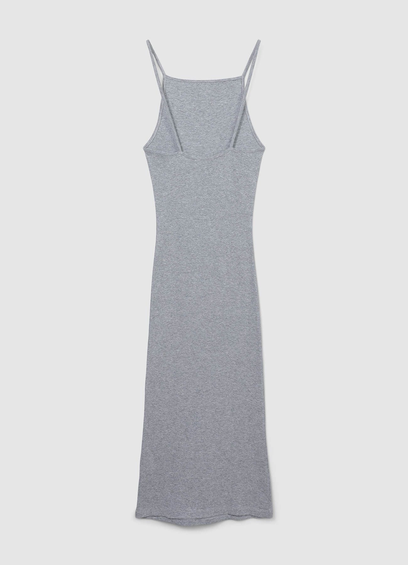 Vestito lungo a costina - Image 6