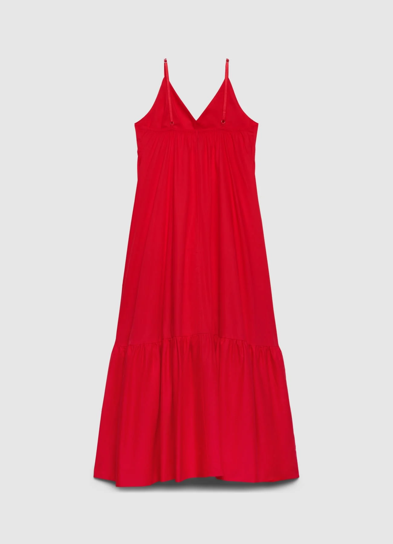 Vestito lungo con balza a palloncino - Image 5