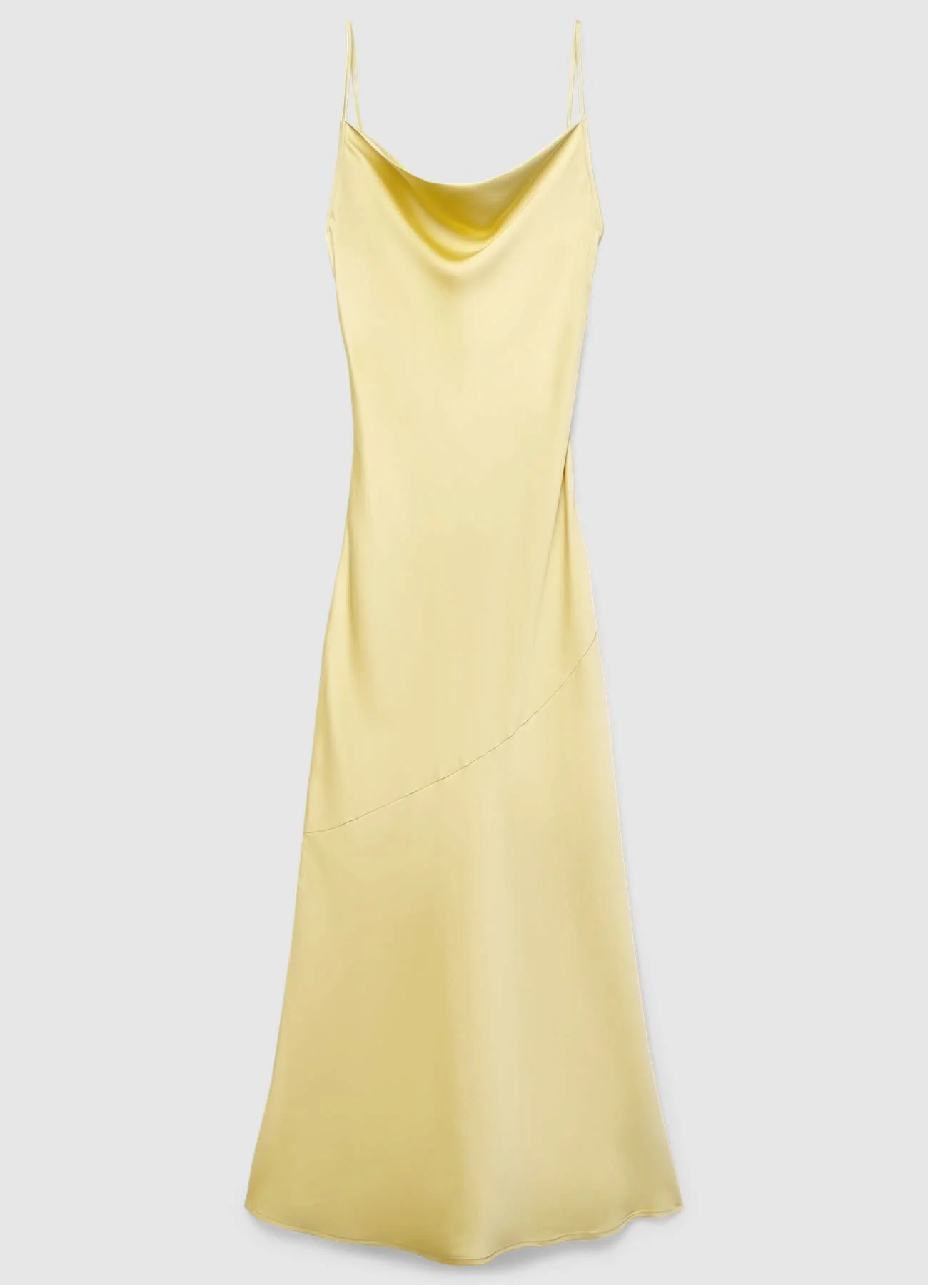 Vestito lungo con scollo drappeggiato - Image 5