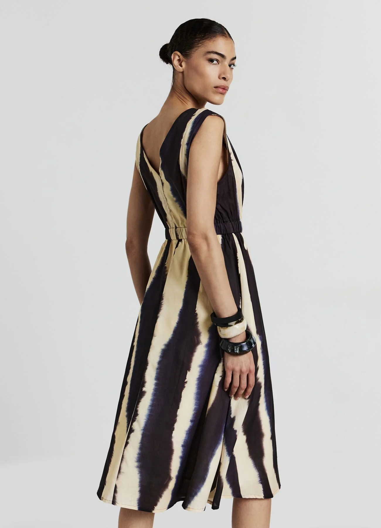 Vestito lungo fantasia tie dye - Image 2