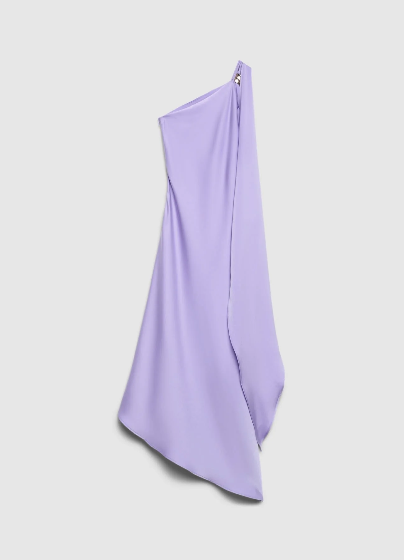 Vestito lungo monospalla con sciarpetta - Image 6