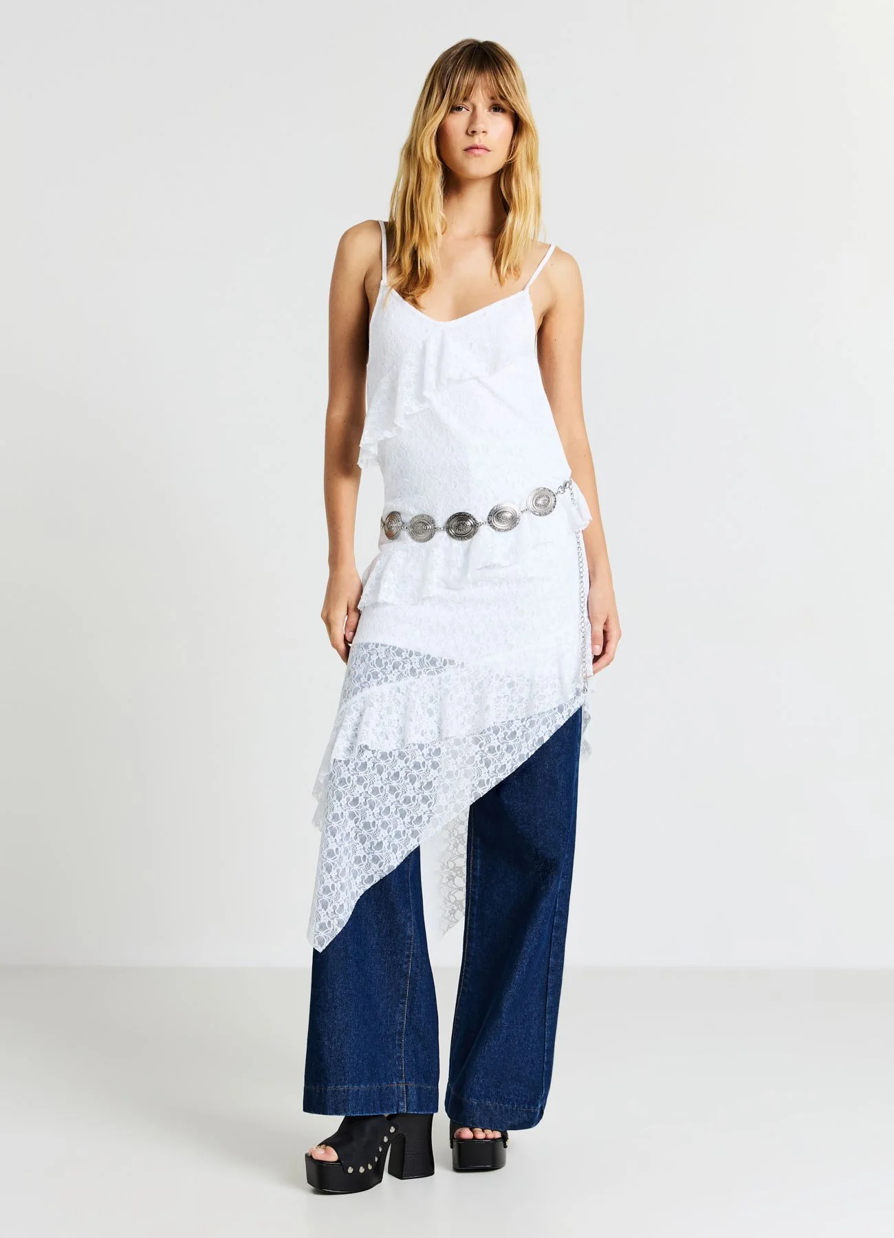 Vestito lungo pizzo - Image 3