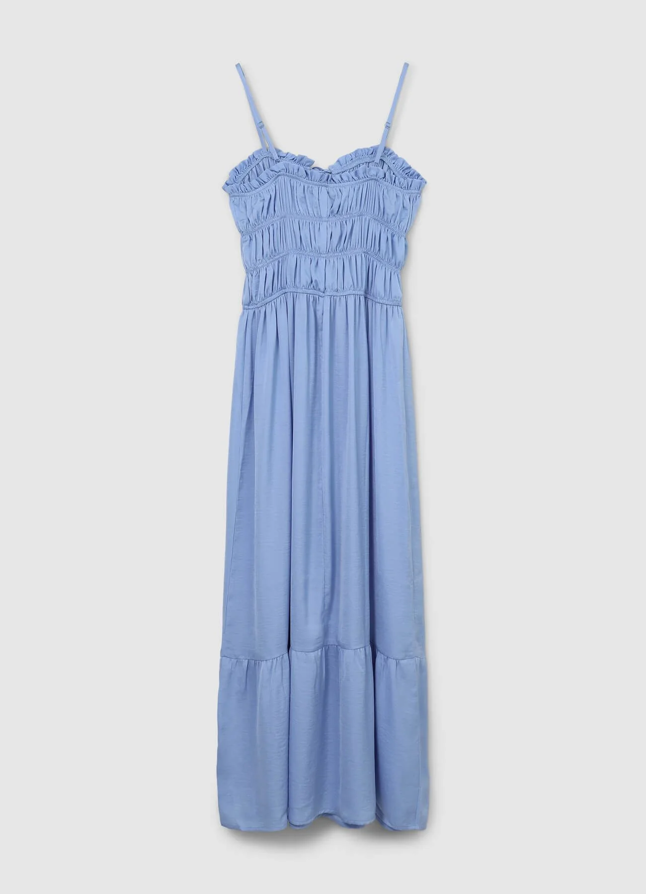 Vestito lungo punto smock - Image 4