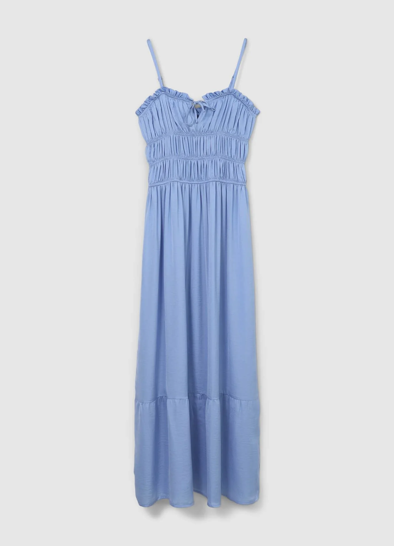 Vestito lungo punto smock - Image 6
