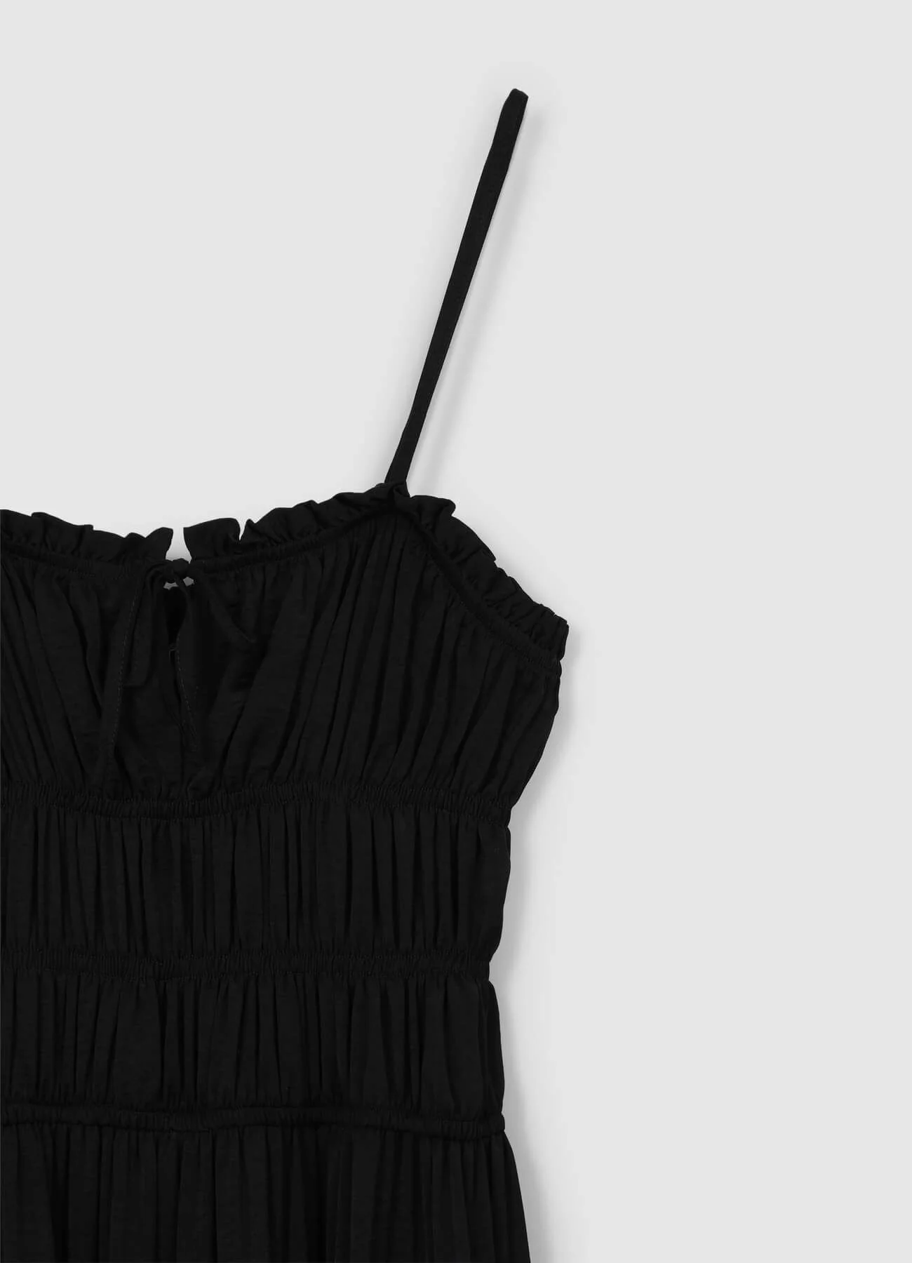 Vestito lungo punto smock - Image 5