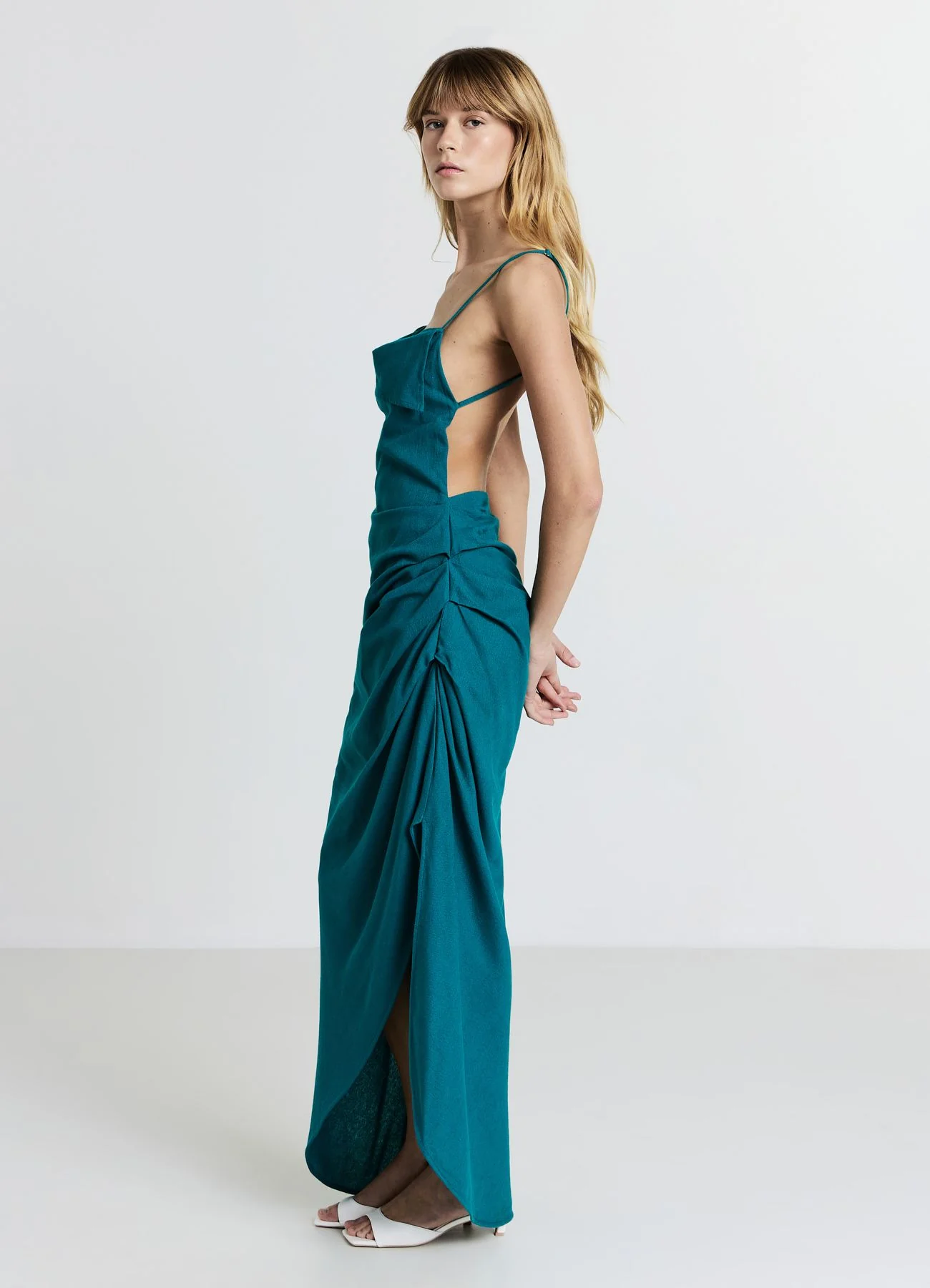 Vestito lungo schiena scoperta - Image 4