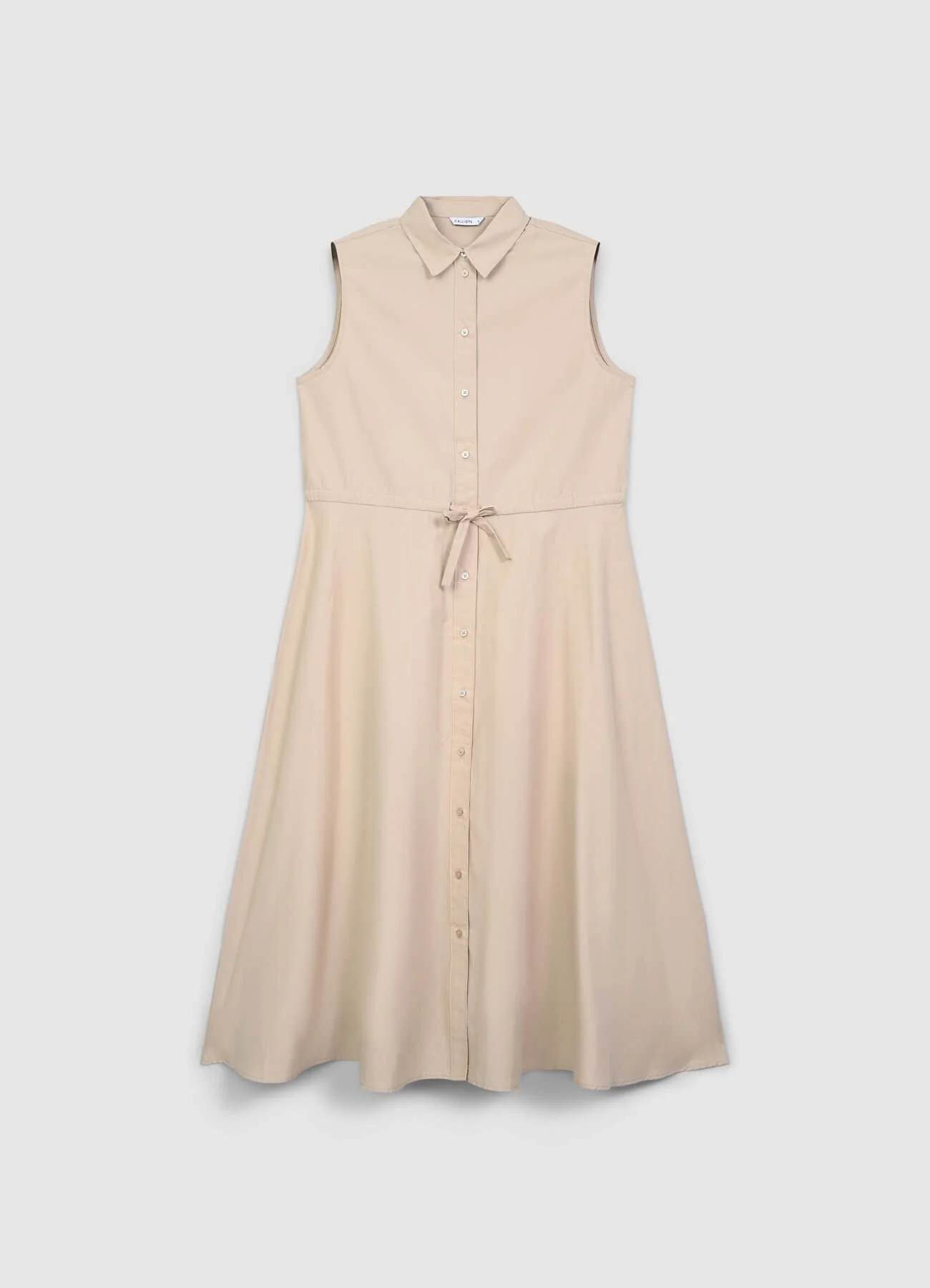 Vestito lungo smanicato - Image 4