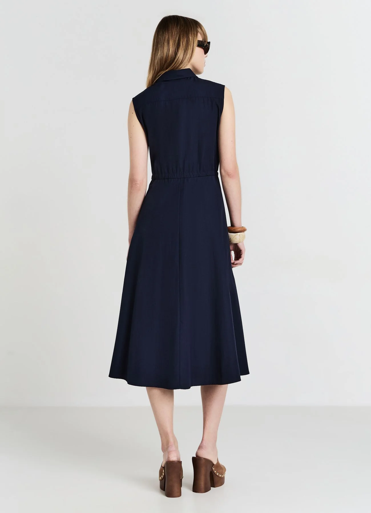 Vestito lungo smanicato - Image 3