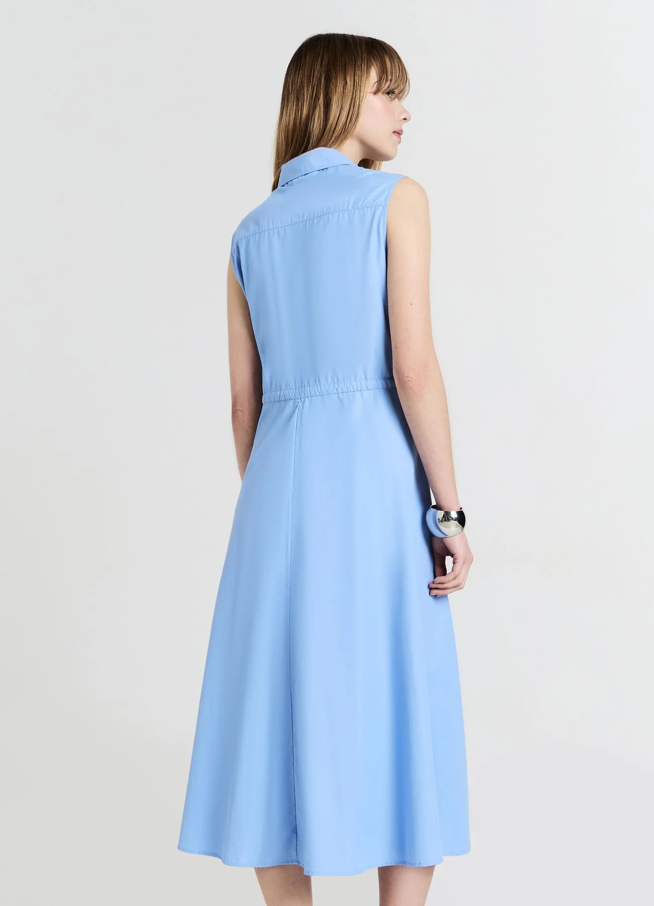 Vestito lungo smanicato - Image 2