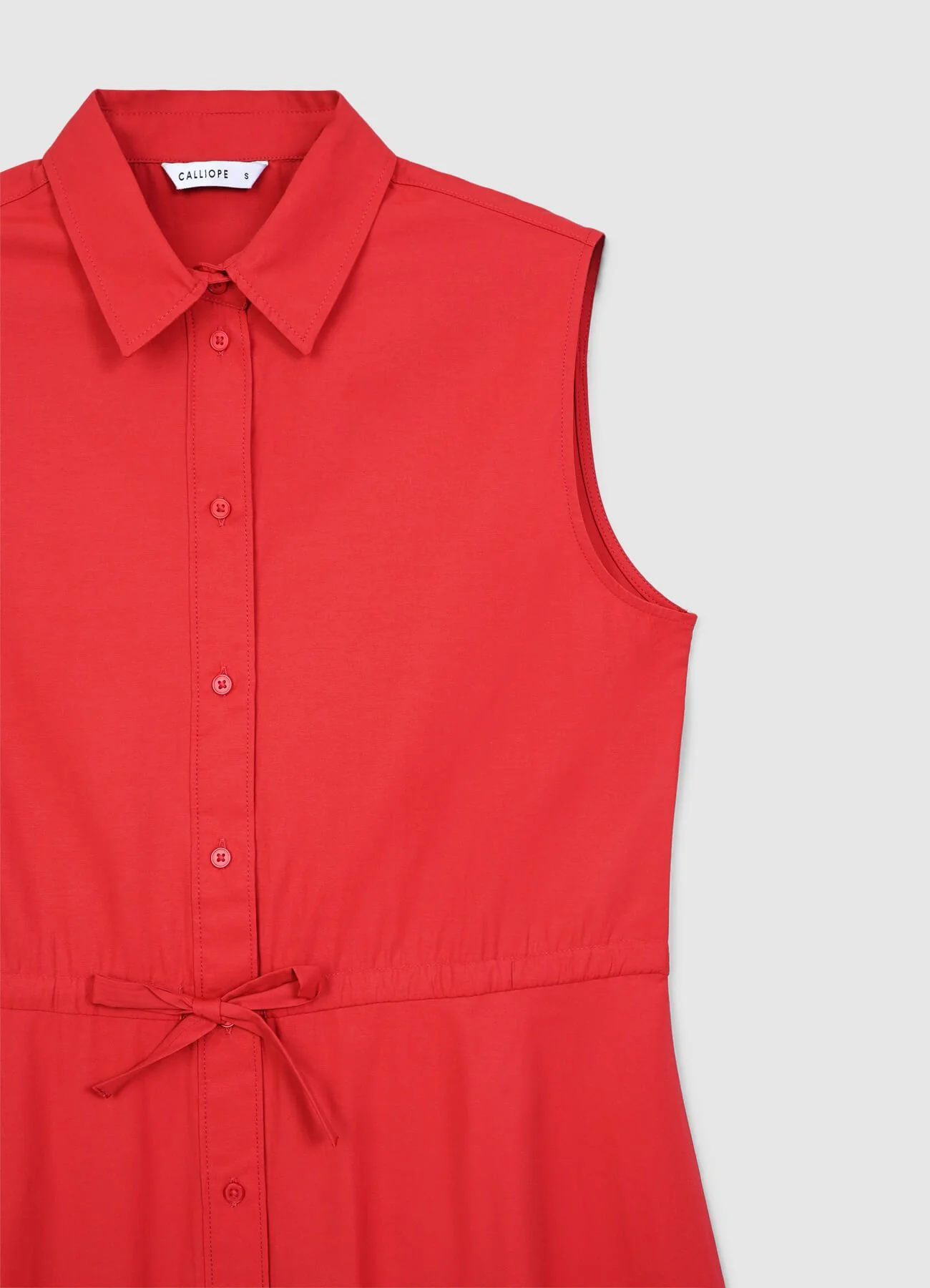 Vestito lungo smanicato - Image 5