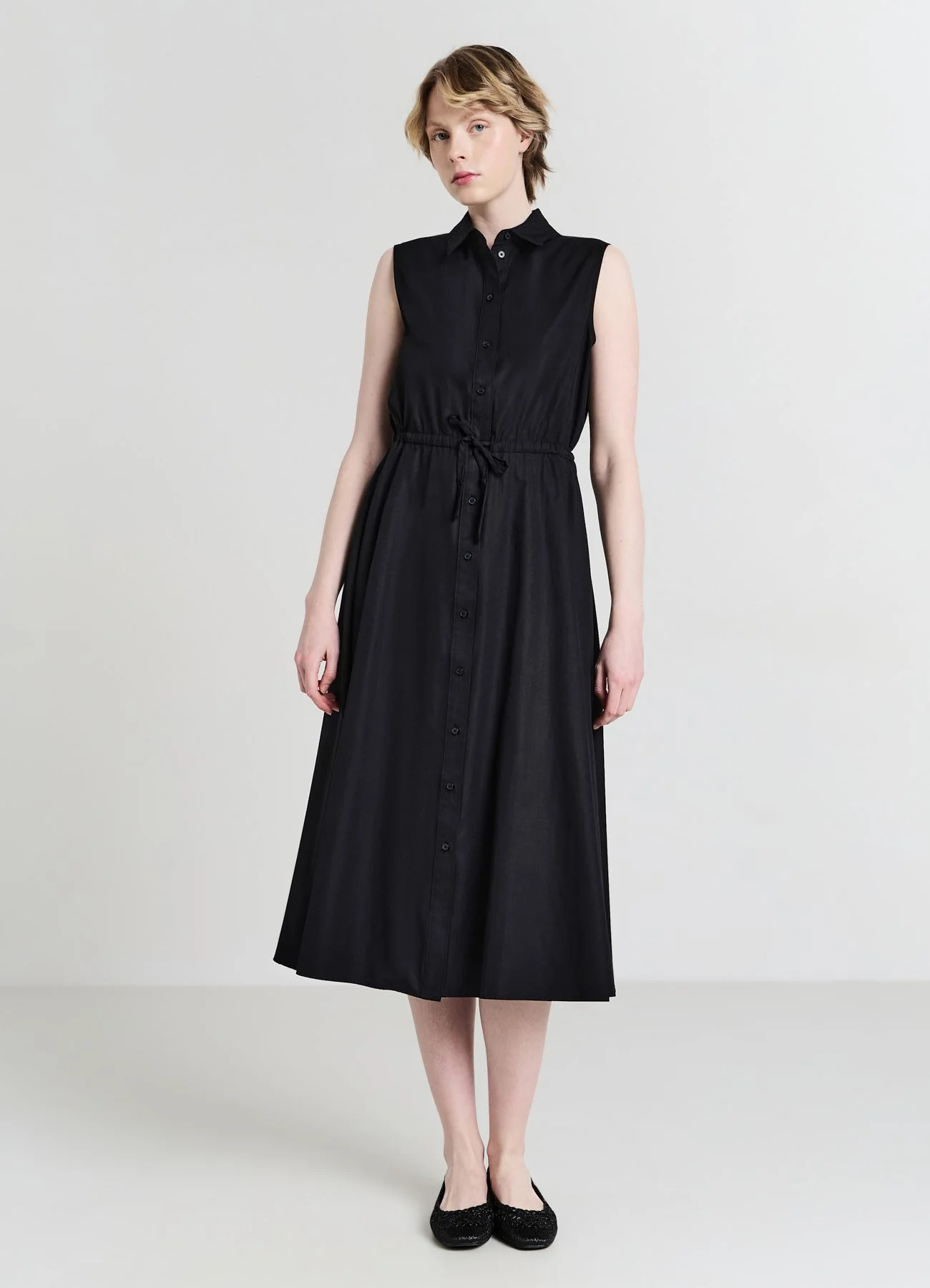 Vestito lungo smanicato - Image 2