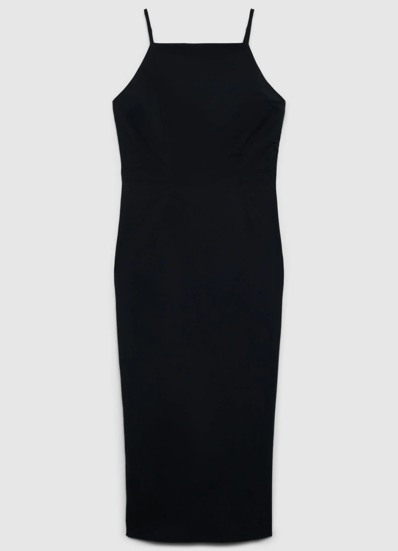 Vestito lungo tubino con fibbie sul retro - Image 5