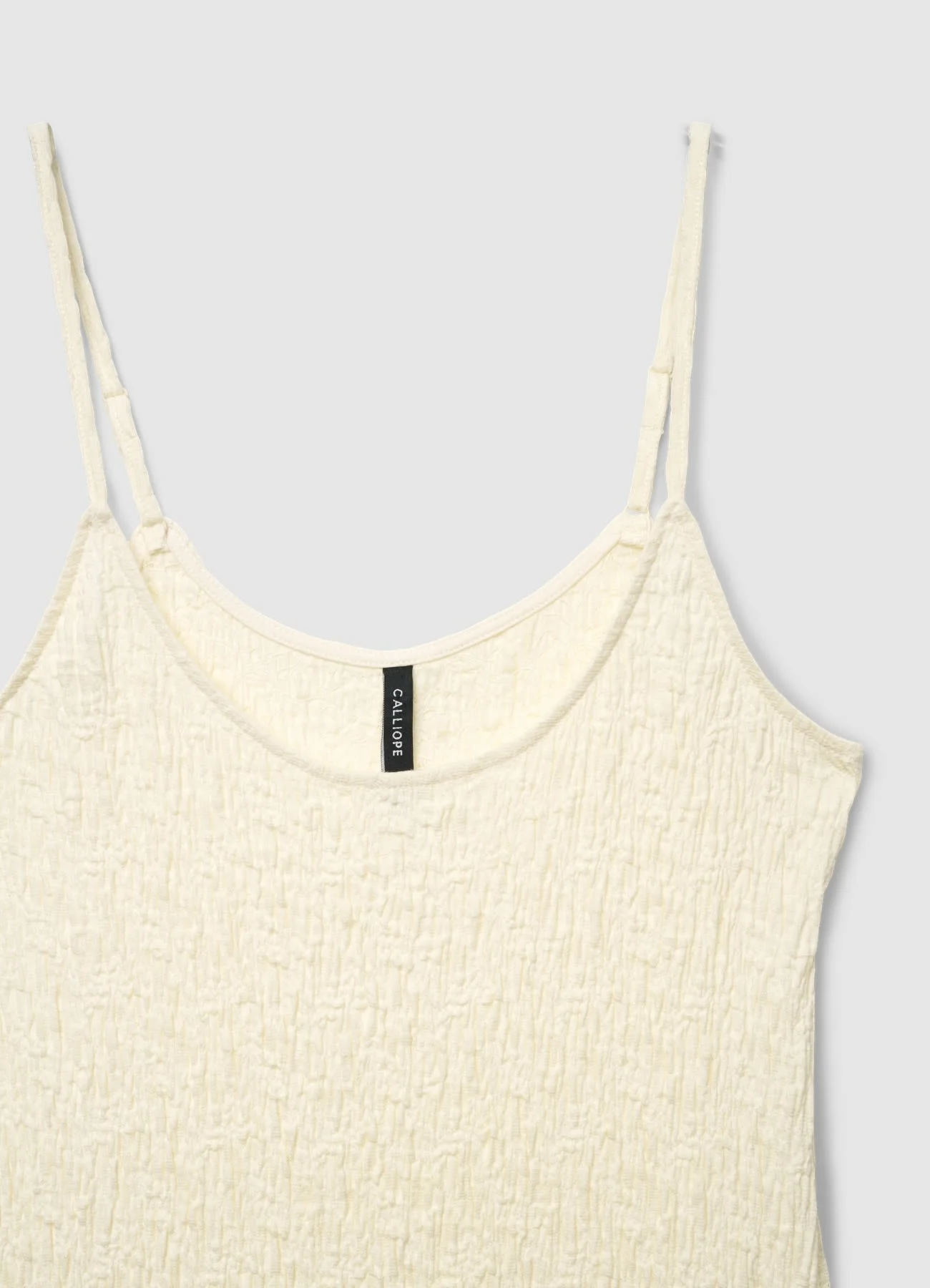 Vestito lungo tubino effetto stropicciato - Image 6