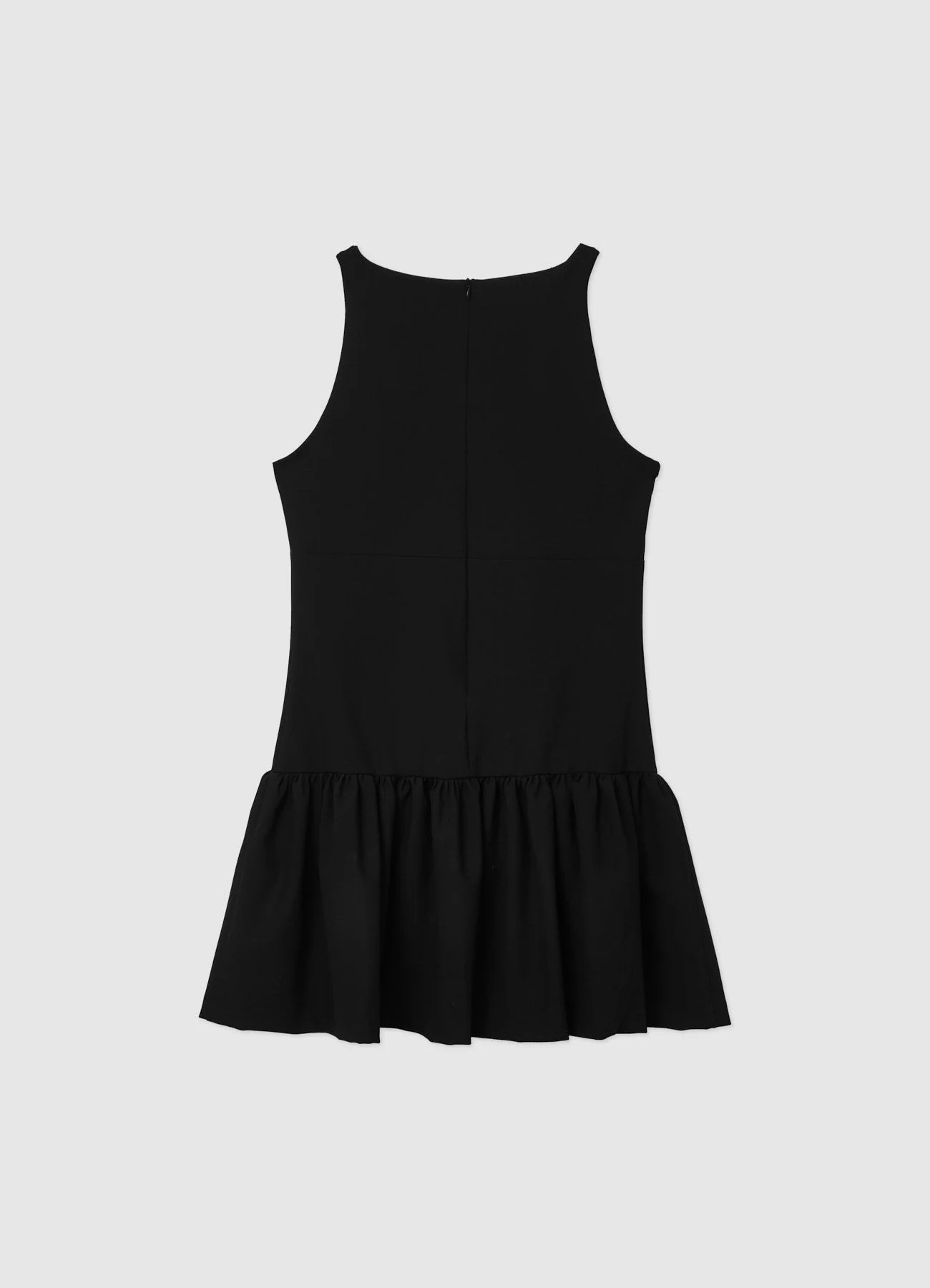 Vestito smanicato balza - Image 5